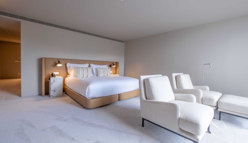 Superior-Doppelzimmer, Balkon, Flussblick