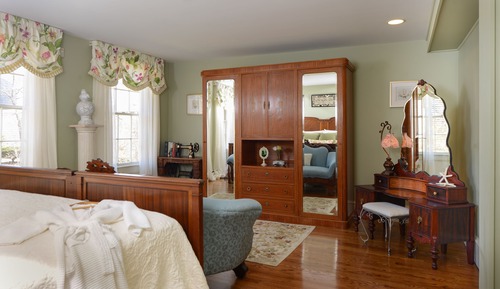 Luxury-Zimmer, 1 King-Bett, Whirlpool, Gartenblick