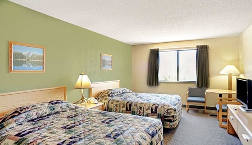 Standardzimmer, 2 Queen-Betten, Nichtraucher, Kühlschrank und Mikrowelle