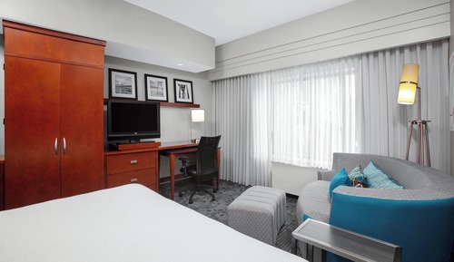 Zimmer, 1 King-Bett und Schlafsofa, Nichtraucher