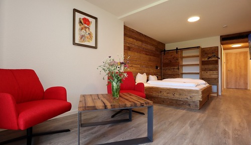Deluxe-Doppelzimmer, 1 Schlafzimmer, Bergblick