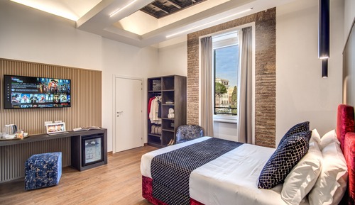 Superior-Doppel- oder -Zweibettzimmer, Stadtblick