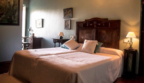 Superior-Doppel- oder -Zweibettzimmer, 2 Schlafzimmer, Gartenblick
