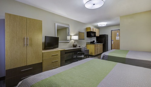 Deluxe-Zimmer, 2 Queen-Betten, Nichtraucher, Kochnische