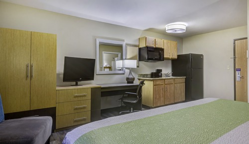 Deluxe-Zimmer, 1 King-Bett, Nichtraucher, Kochnische