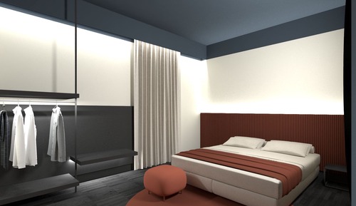 Doppel- oder Zweibettzimmer