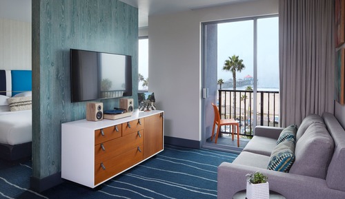 Studiosuite, 1 King-Bett, Meerseite