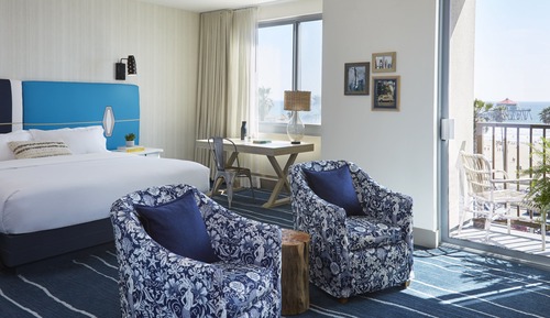 Premium-Zimmer, 1 King-Bett, Meerseite