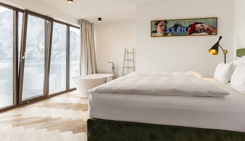 Panoramic-Suite, Balkon, Seeblick (Traunsee)