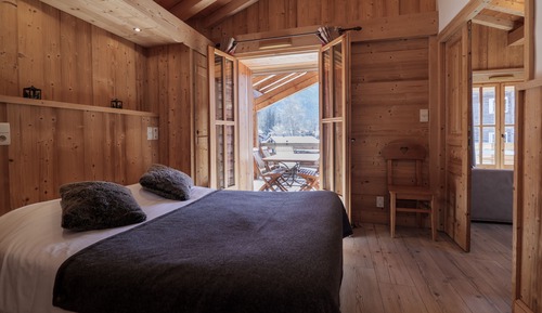 Premium-Apartment, 1 Schlafzimmer, Kamin, Bergblick