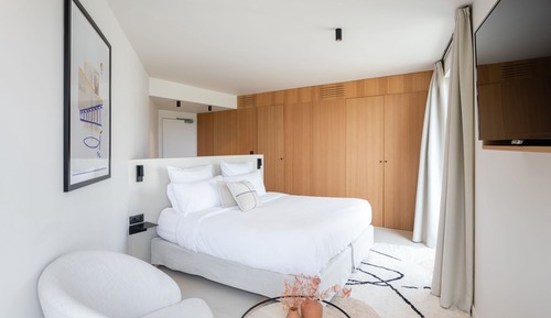 Junior-Suite, Balkon, eingeschränkter Meerblick