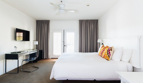 Deluxe-Zimmer, 1 King-Bett, Nichtraucher, Kamin