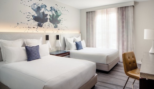 Zimmer, 2 Queen-Betten