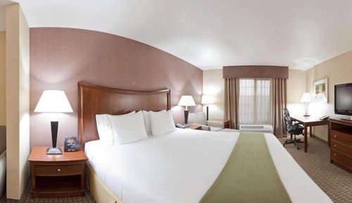 Suite, 1 King-Bett und Schlafsofa, barrierearme Badewanne (Mobil Access Tub)