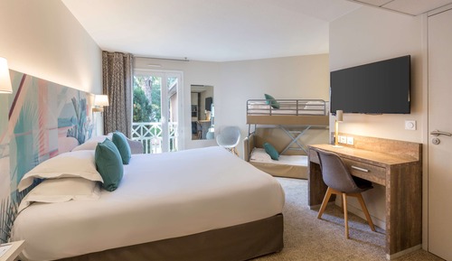 Familienzimmer, 1 King-Bett, Nichtraucher (Bunk beds)
