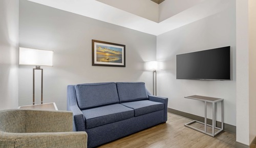 Zimmer, 1 King-Bett, Nichtraucher, Kühlschrank und Mikrowelle (with Sofabed)