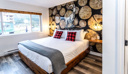Superior-Zimmer, 1 King-Bett, Bergblick