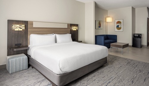 Standardzimmer, 1 King-Bett, barrierearme Badewanne (Mobility, Roll-In Shower)