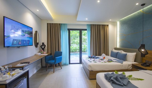 Grand-Zimmer, Poolzugang