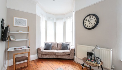 Doppelzimmer, mit Bad (Scandinavian Room)