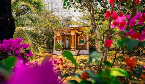 Deluxe-Villa, Gartenblick