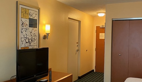 Zimmer, 2 Doppelbetten, Nichtraucher (Mobility/Hearing Access, Transf Shwr)