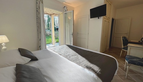 Comfort-Doppelzimmer, Terrasse, Annex