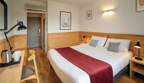 Comfort-Doppelzimmer, Blick auf den Golfplatz