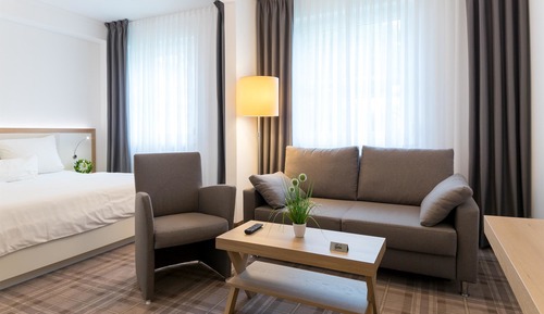 Comfort-Doppelzimmer, zum Garten hin
