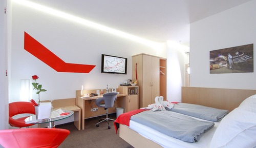 Business-Zimmer, 1 King-Bett, Gartenblick (Quiet Location)