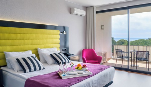 Standardzimmer, Terrasse, Meerblick