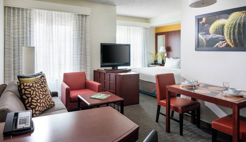 Studio, 1 King-Bett und Schlafsofa, Nichtraucher (Hearing Accessible)