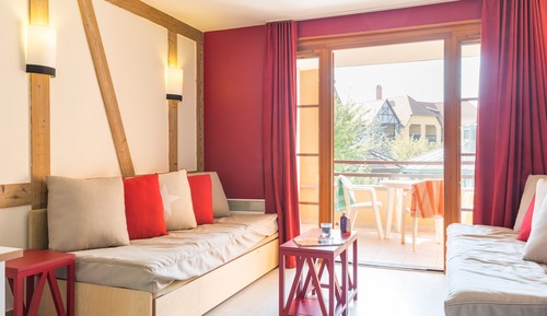 Apartment, 1 Schlafzimmer, Gartenblick