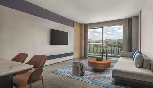 Premium-Suite, 1 King-Bett, Balkon