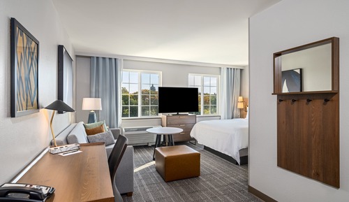 Studiosuite, 1 Queen-Bett, Küche, Flussblick