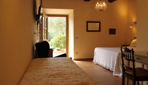 Comfort-Dreibettzimmer, Nichtraucher, Parkblick