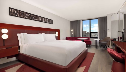 Zimmer, 1 King-Bett, Eckzimmer