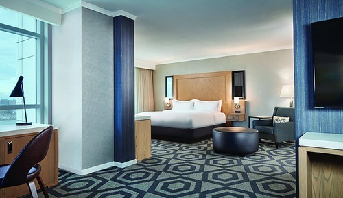 Junior-Suite, 1 King-Bett, Turm
