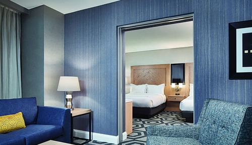 Junior-Suite, 2 Doppelbetten, Turm