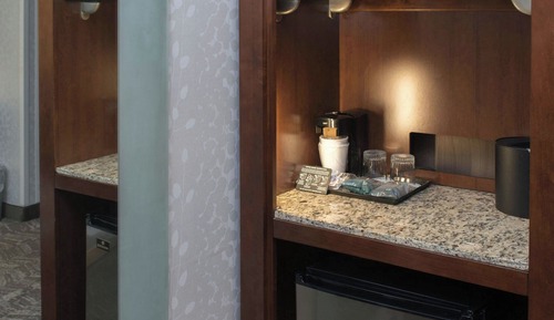 Suite, 1 King-Bett und Schlafsofa (Mobility/Hearing Access, Roll-In Shwr)