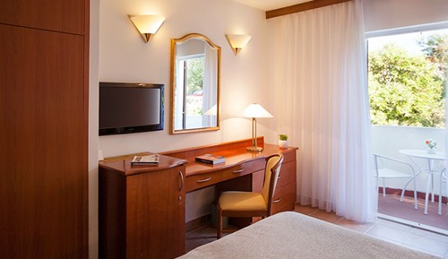 Doppel- oder Zweibettzimmer, Balkon