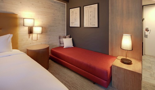 Zimmer, 1 King-Bett, barrierefrei, Nichtraucher (hearing acc)