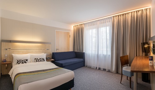 Standardzimmer, 1 Queen-Bett und Schlafsofa, barrierefrei