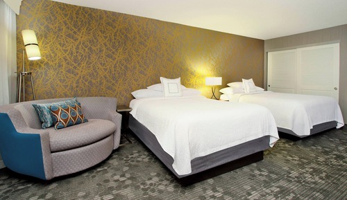 Zimmer, 2 Queen-Betten