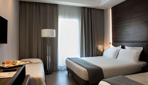 Vierbettzimmer, Poolblick