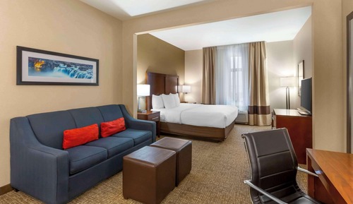 Suite, 1 King-Bett und Schlafsofa, Nichtraucher