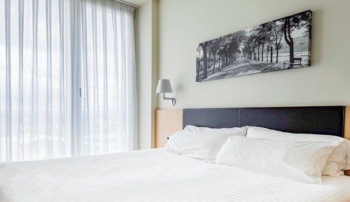 Dreibettzimmer, 3 Einzelbetten, Stadtblick