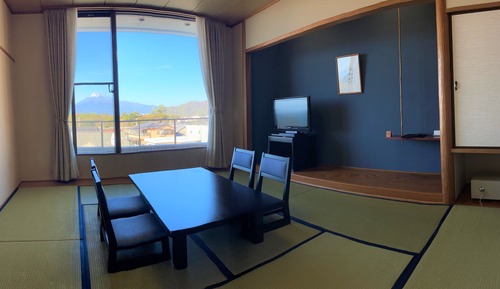 Traditional-Zimmer, Bergblick (Japanese Style, Fuji Mountain)