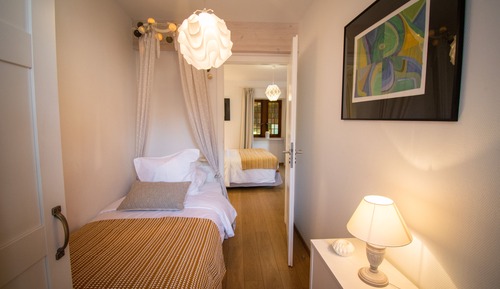 Dreibettzimmer, mit Bad (Chambre « Flocon »)