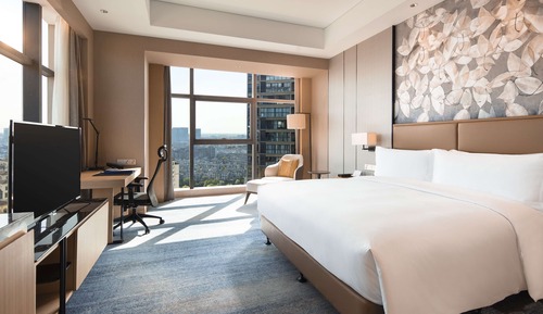 Zimmer, 1 King-Bett, Eckzimmer